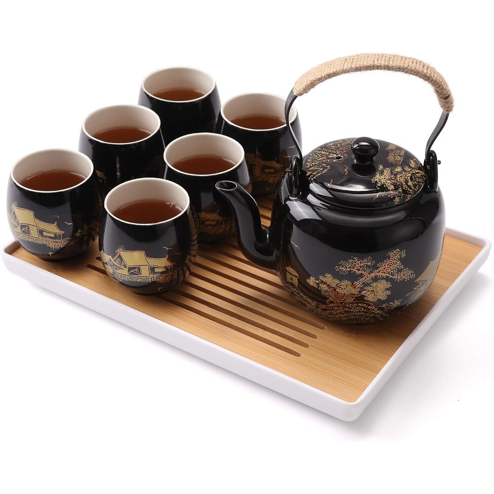 Beautiful Asian Porcelain Tea Set