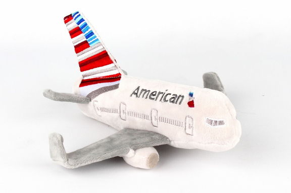 Daron MT004 1 American Airlines Plush Airplane W/S...