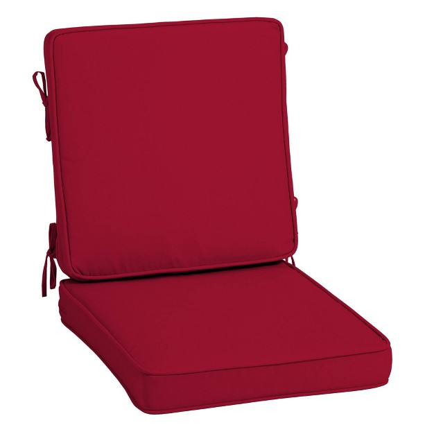 Profoam Evertru Acrylic Outdoor High Back Chair Cushion