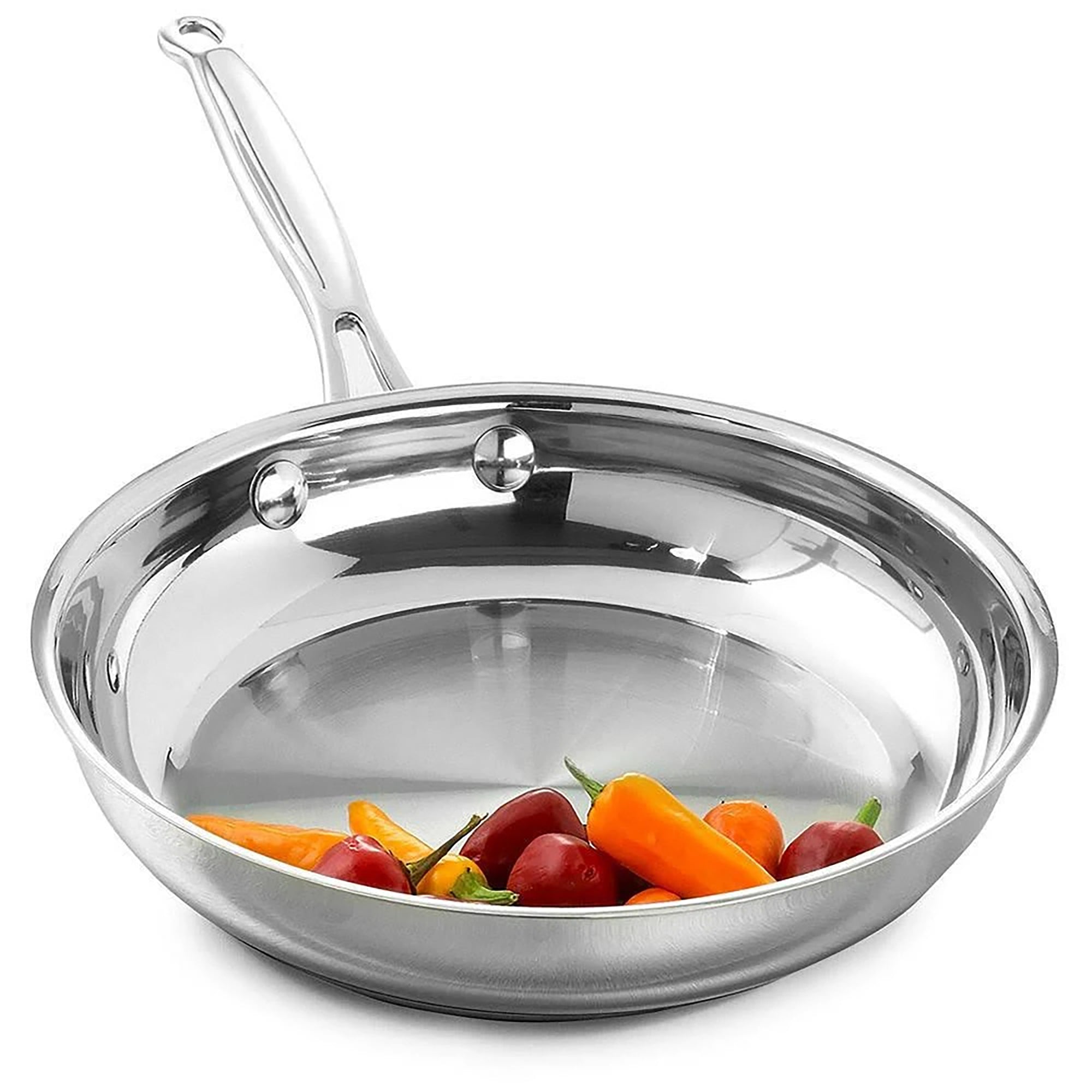 Cuisinart Chef'S Classic Stainless Steel 10" Open Skillet