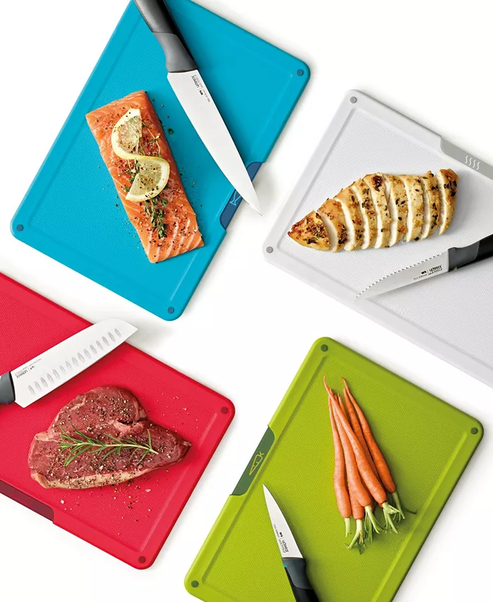 Joseph Joseph Folio Icon Plus 8-Piece Cutting Board Knife Set