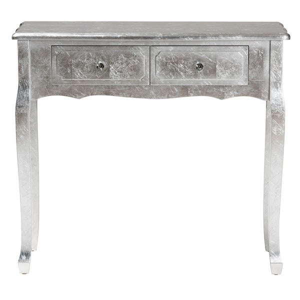 Newton Classic and Traditional 2-Drawer Wood Console Table