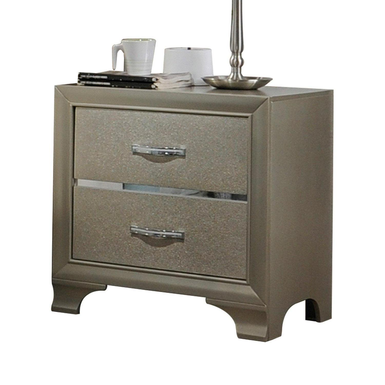 Acme Furniture Carine Nightstand  Crowdfused