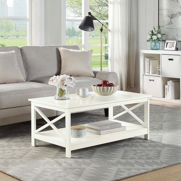 Oxford Coffee Table with Shelf