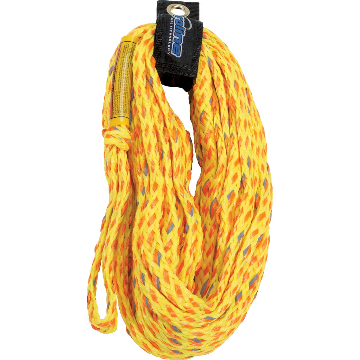 Connelly CWB 60-Foot 3/8-Inch Braided Floating 2-Rider Tube Rope， Blue/Volt