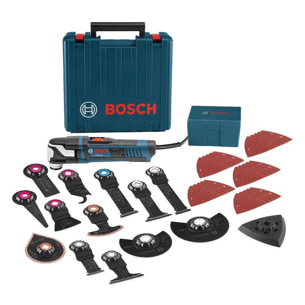 Bosch 40 pc. StarlockMax Oscillating Multi-Tool Kit GOP55-36C2 from Bosch