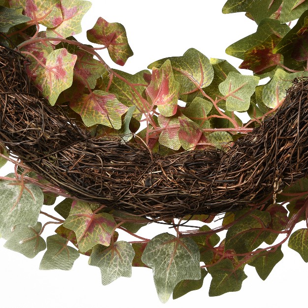 Artificial Ivy Autumn Wreath National Tree Company