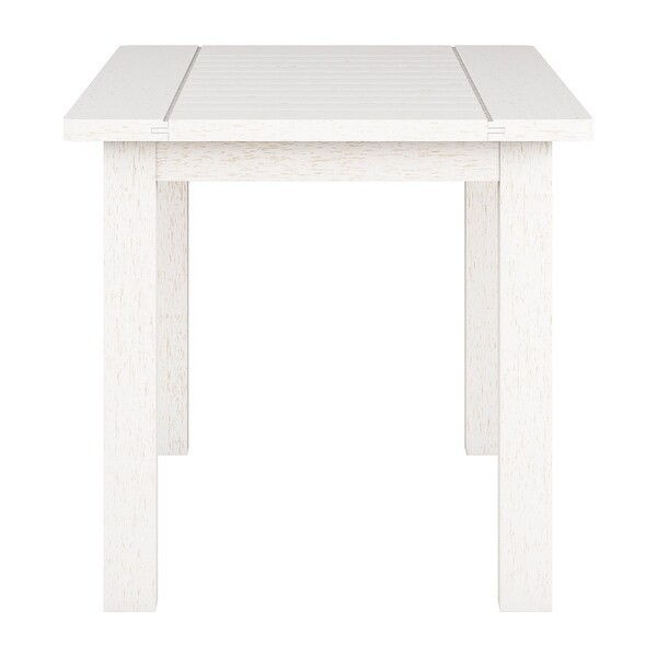 CorLiving Miramar Whitewashed Hardwood Outdoor Coffee Table