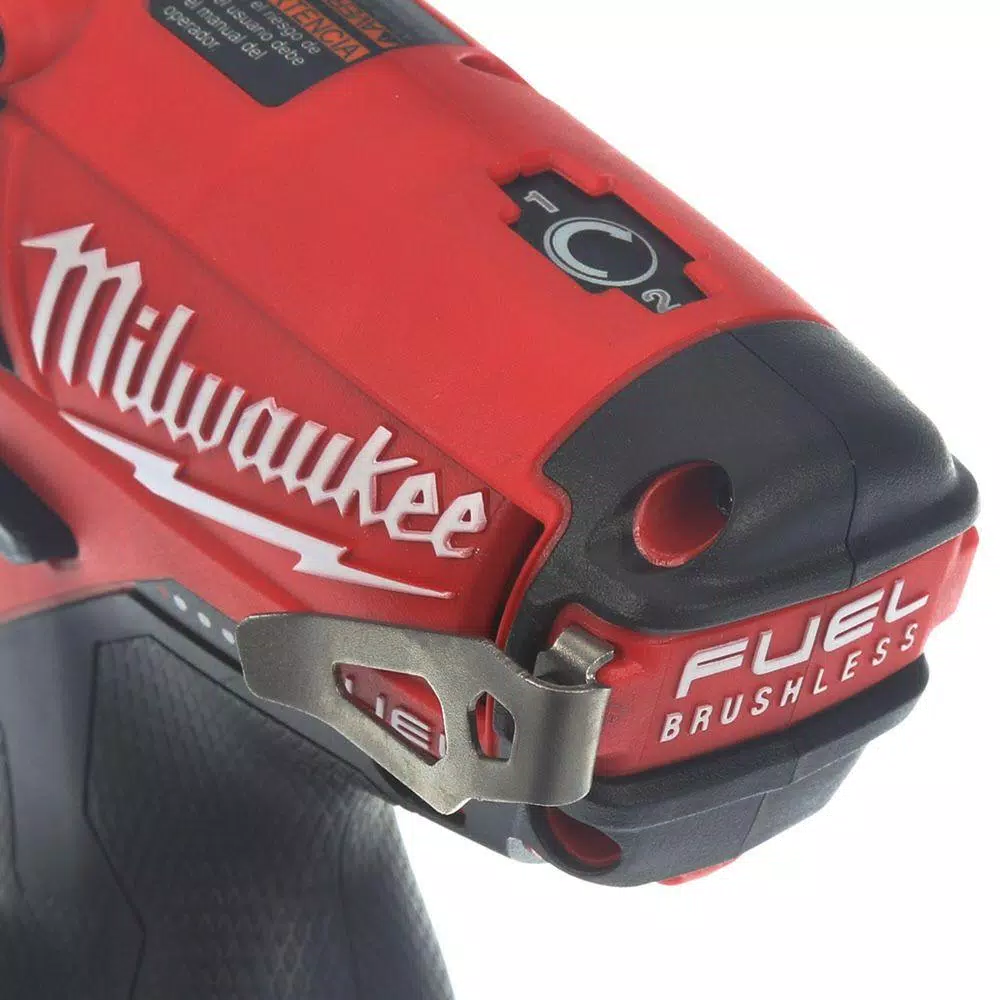 Milwaukee M12 FUEL 12-Volt Lithium-Ion Brushless Cordless 1/4 in. Hex Impact Driver Kit W/(2) 2.0Ah Batteries， Charger and Hard Case and#8211; XDC Depot