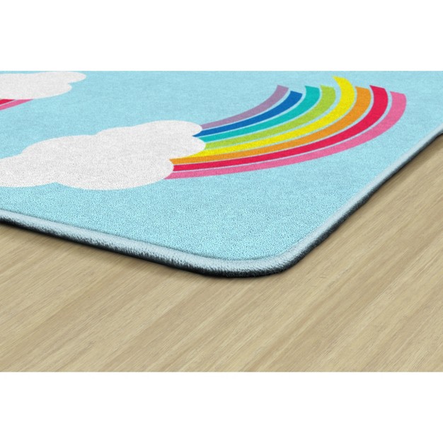 Flagship Carpets Hello Sunshine Whimsical Area Rug