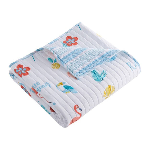 Summertime Quilted Throw Levtex Home