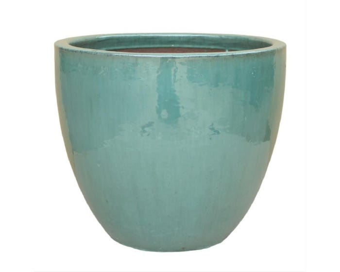 Simple Planter， Jade Green， Small - GC0003S4JGS