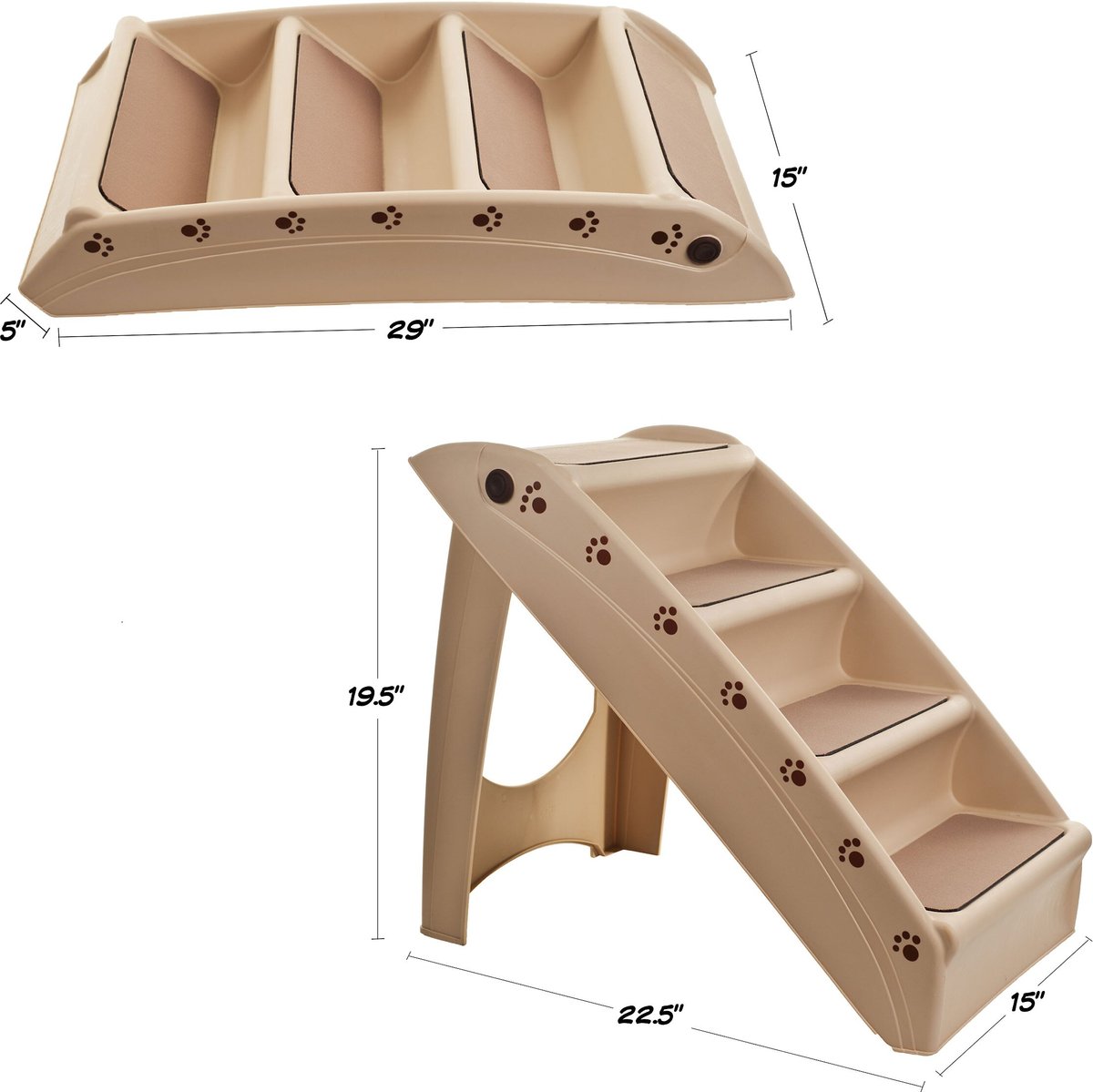 Pet Adobe Folding Dog and Cat Steps