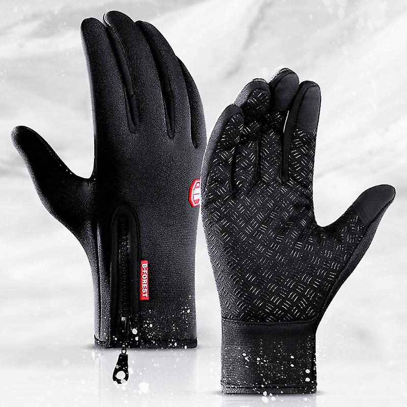 Winter Outdoor Sports Gloves Waterproof Thermal Cycling Skiing