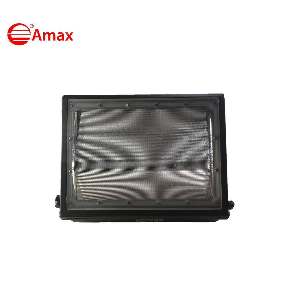 AMAX LIGHTING 60 Watt Integrated LED Bronze Wall Pack Light 5000K DS-402LH