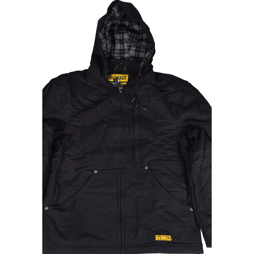 DEWALT 20V MAX Heated Jacket Black with Hood Kit Large DCHJ076D1-L from DEWALT