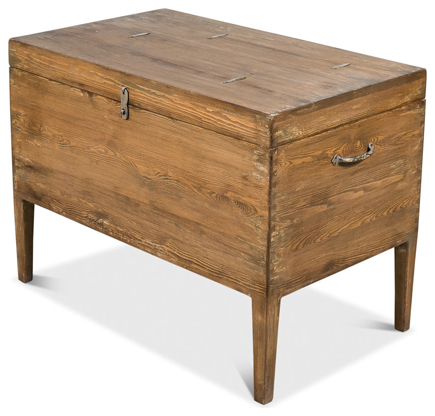 Trunk Side Table   Traditional   Side Tables And End Tables   by Sideboards and Things  Houzz