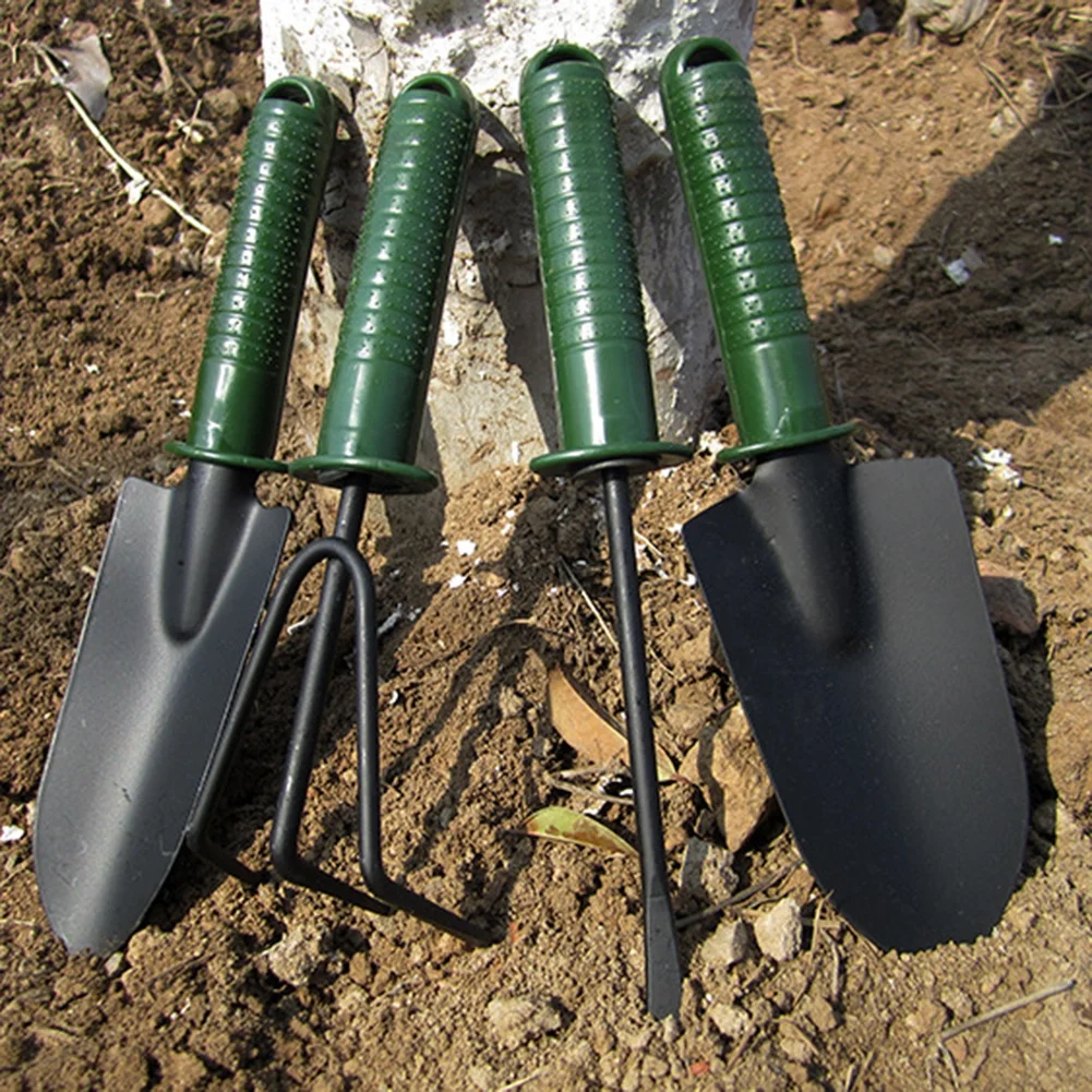 wholesale 4 pcs mini hand shovels cultivator and spade garden trowel hand tool set