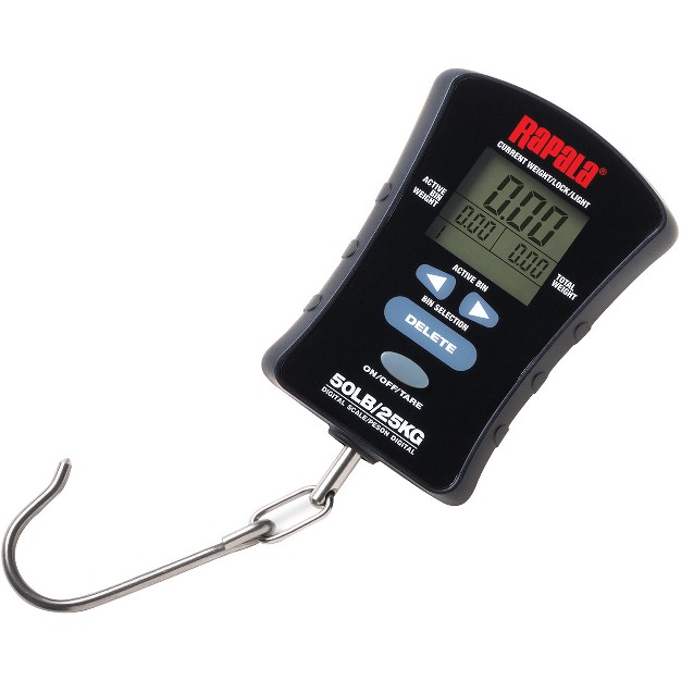 Rapala 50 Lb Compact Touch Screen Scale Black