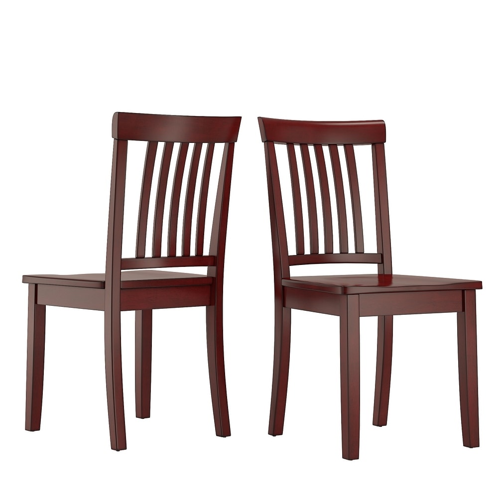 Wilmington II Slat Back Dining Chairs (Set of 2) by iNSPIRE Q Classic