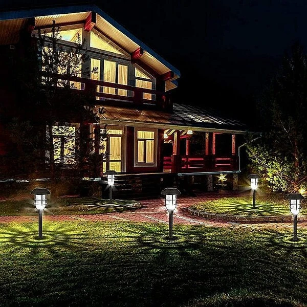 6PK Black Low Voltage Pathway Light