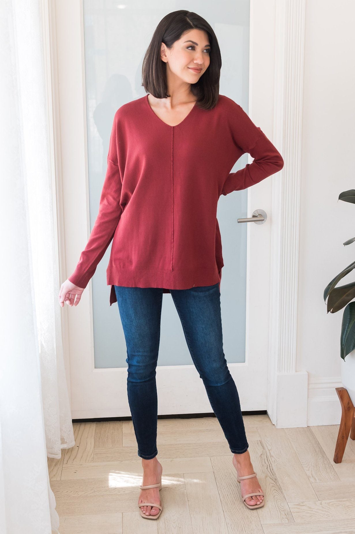 Harvest Season Modest Sweater