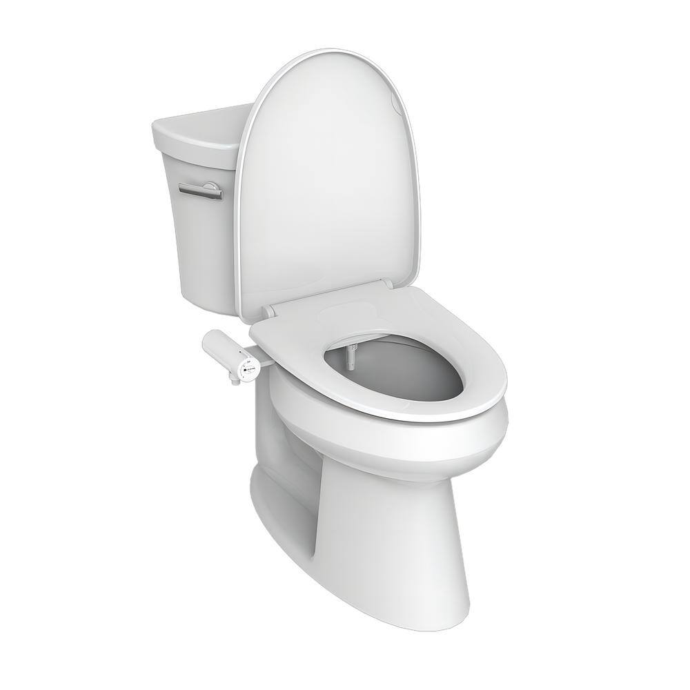 Glacier Bay Slim Non-Electric Bidet Attachment in White with Self Cleaning T3204-30