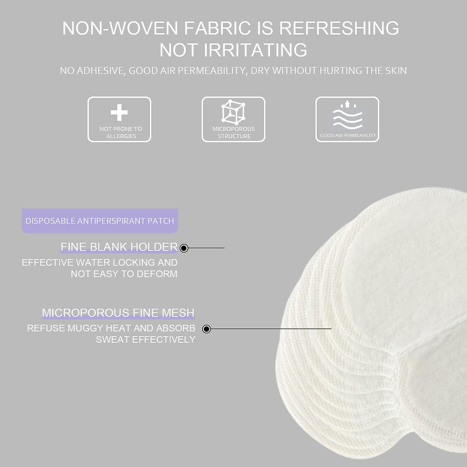 Underarm Sweat Absorbing Paddisposable Underarm Sweat Absorbing Pad: Light Breathable Long-lasting And Effective Armpit Sweat-absorbing And Deodorizin