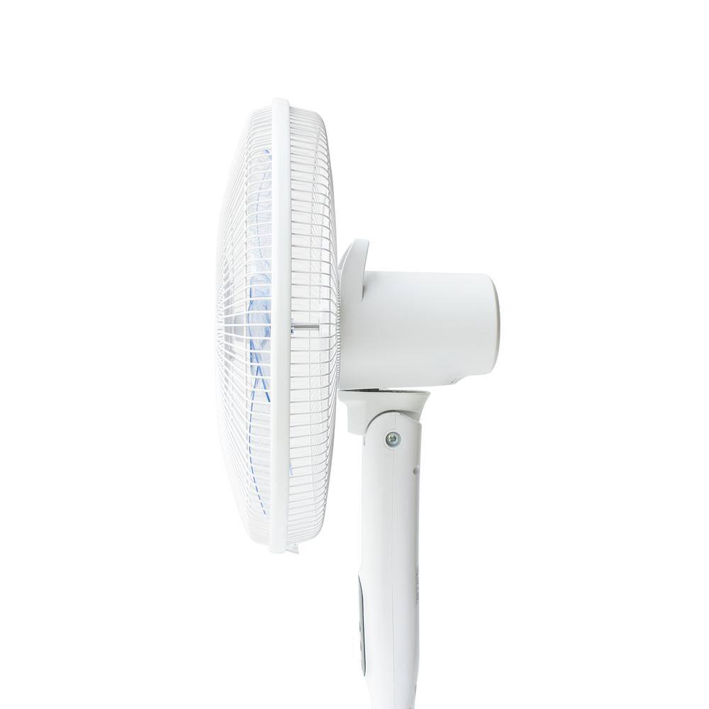 SPT 51 in. Oscillating Pedestal Fan with Remote and Timer in White SF-16D48WB