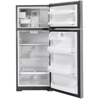 GE 17.5 cu. ft. Top Freezer Refrigerator in Stainless Steel ENERGY STAR GIE18GSNRSS