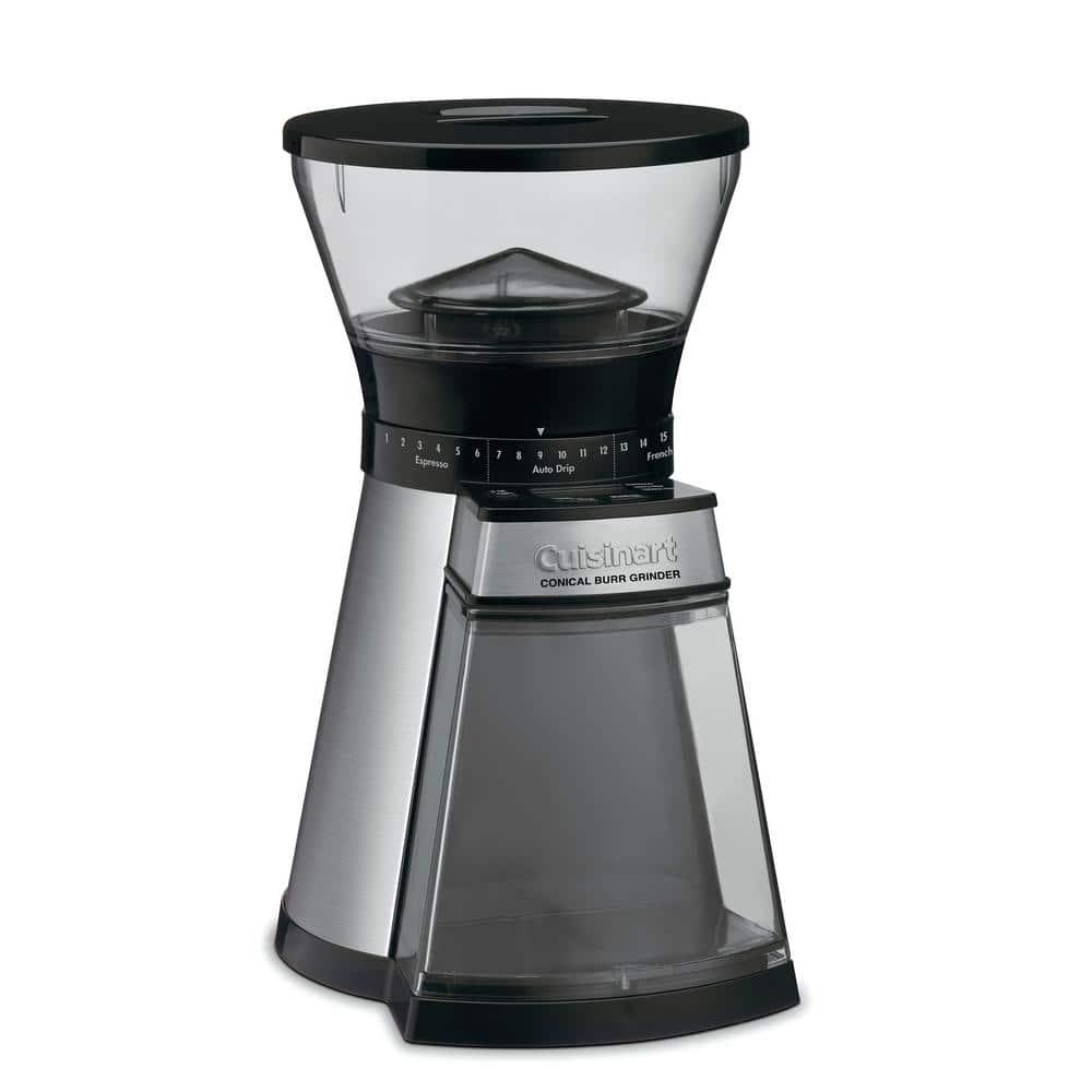 Cuisinart Programmable Conical Burr Mill Coffee Grinder in Brushed Stainless