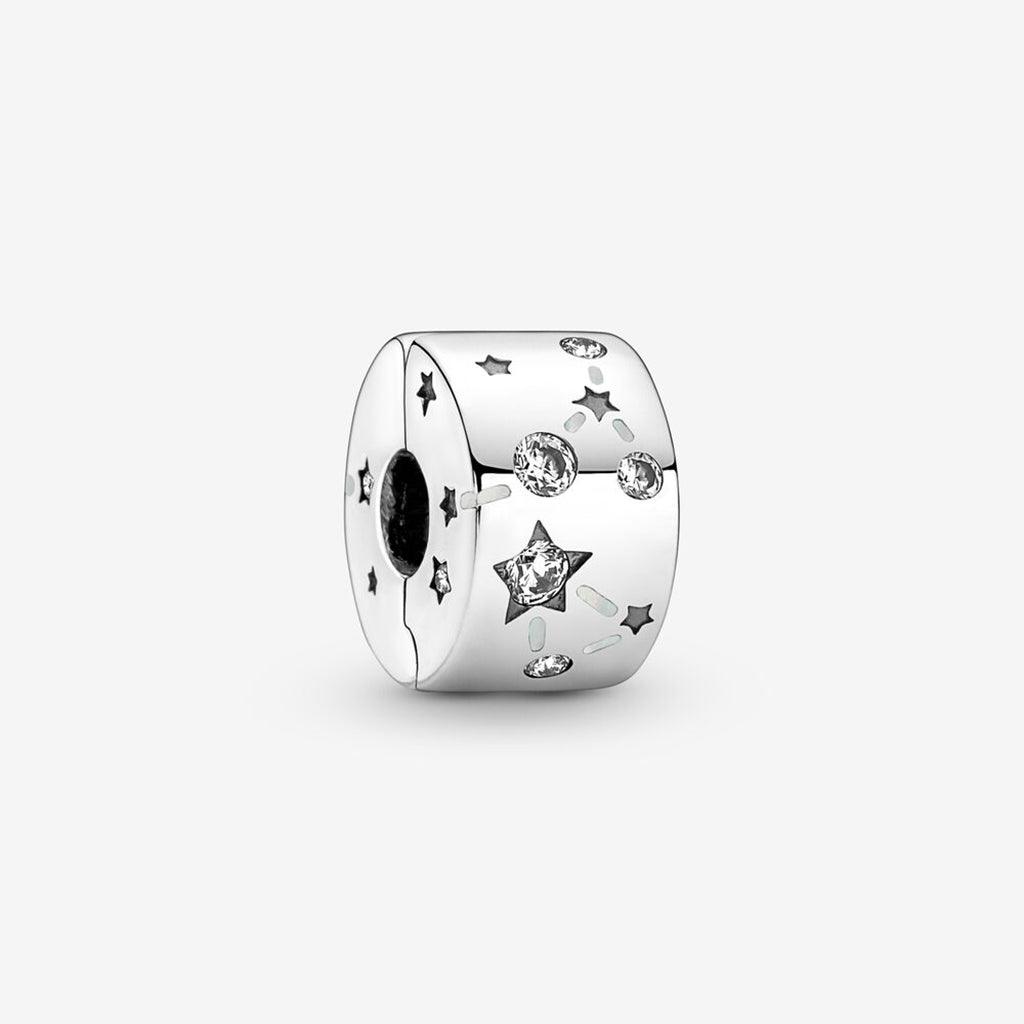 PANDORA  Stars & Galaxy Clip Charm