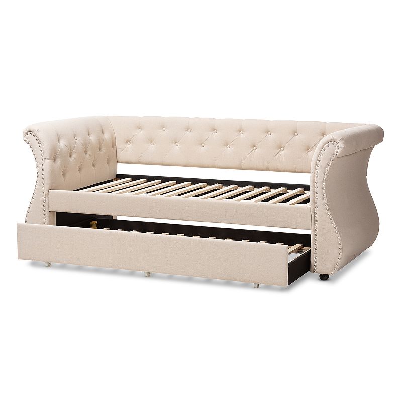 Baxton Studio Cherine Grey Twin Daybed