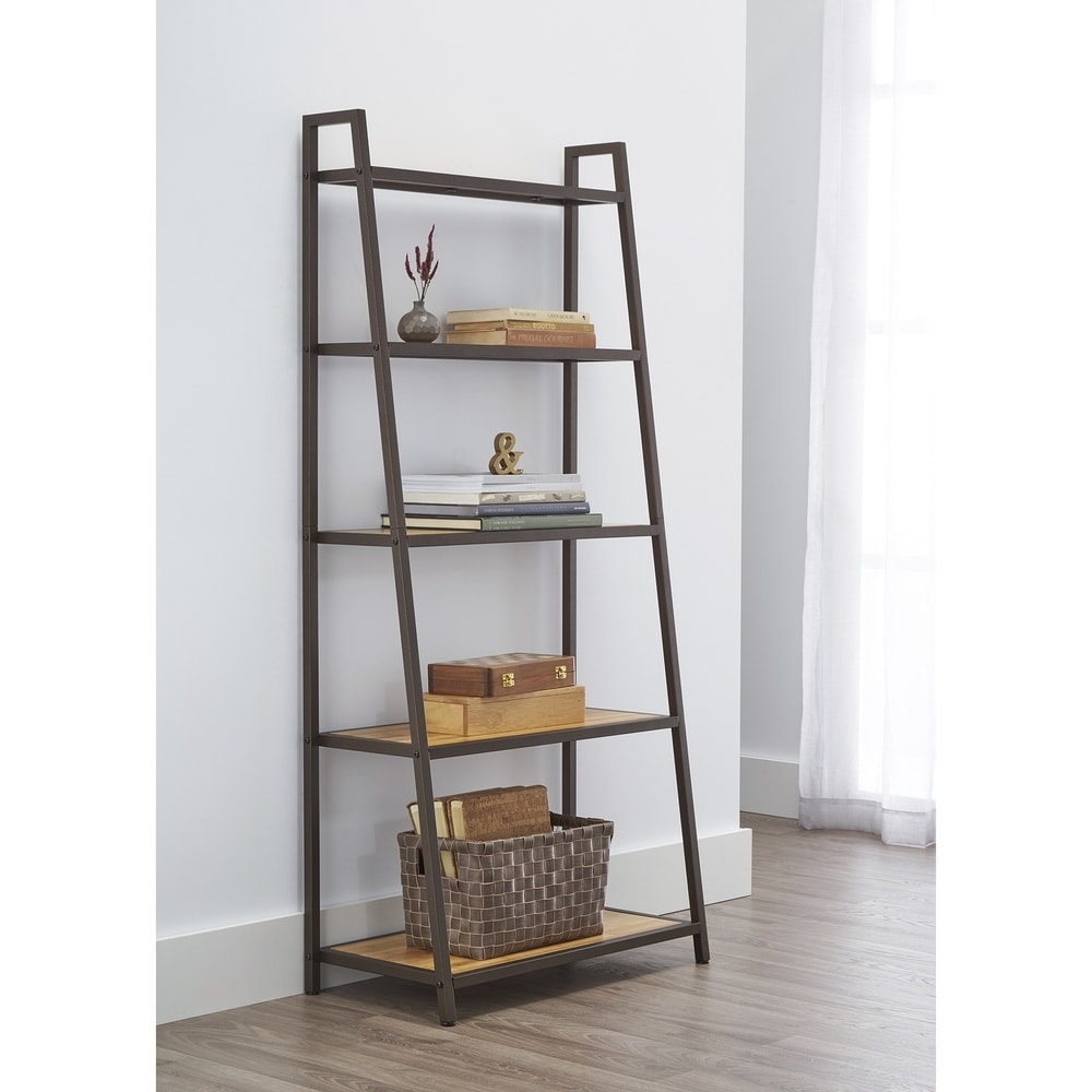 TRINITY 5 Tier Leaning Rack   Bronze Anthracite