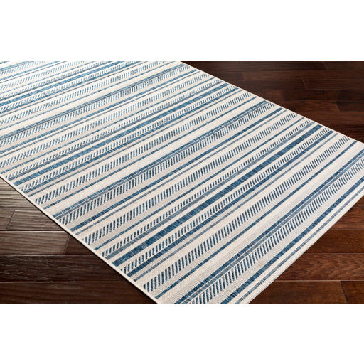 Eagean Indoor/Outdoor Navy Rug