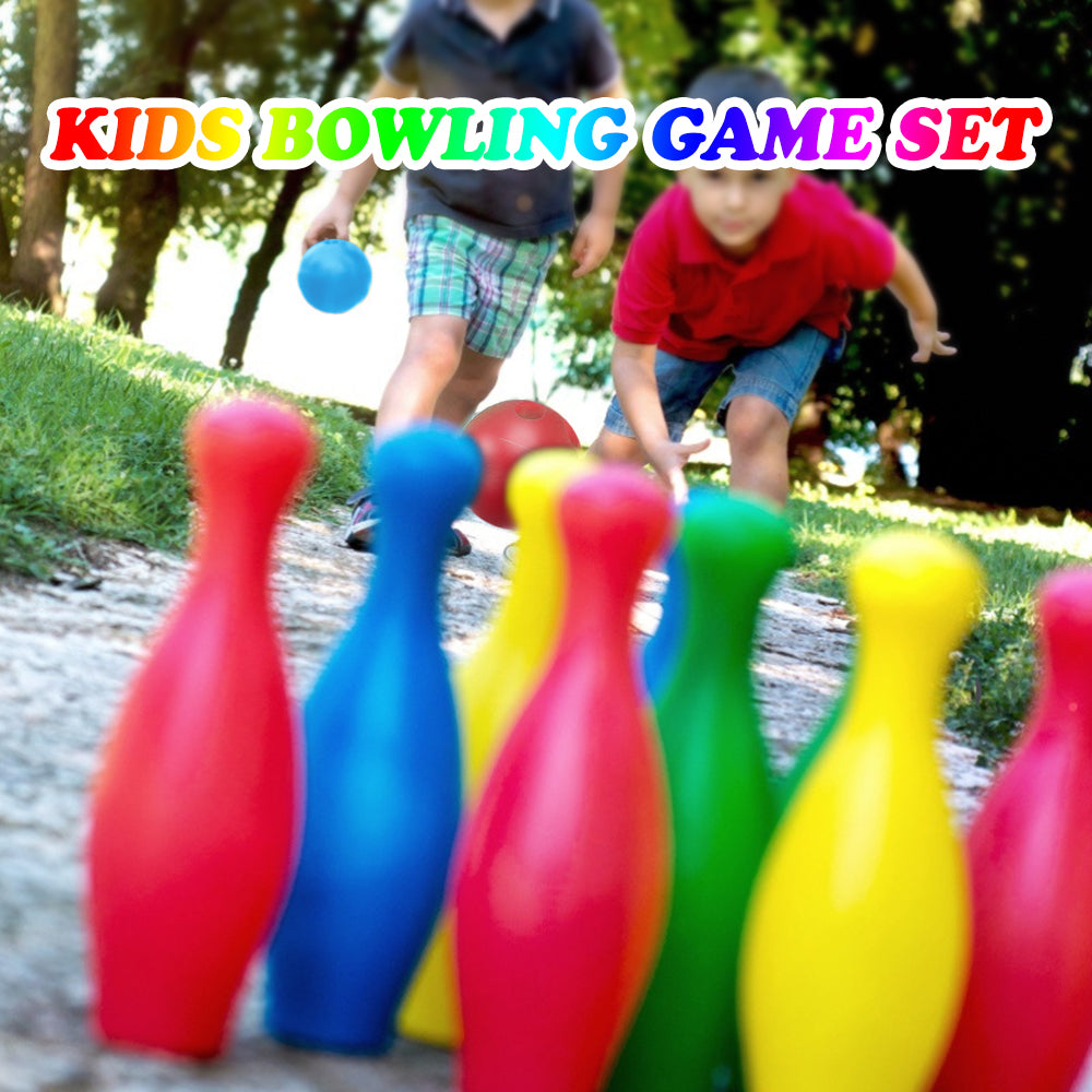 Kids Bowling Toys Set Indoor Outdoor Bowling Games Great for Boys Girls