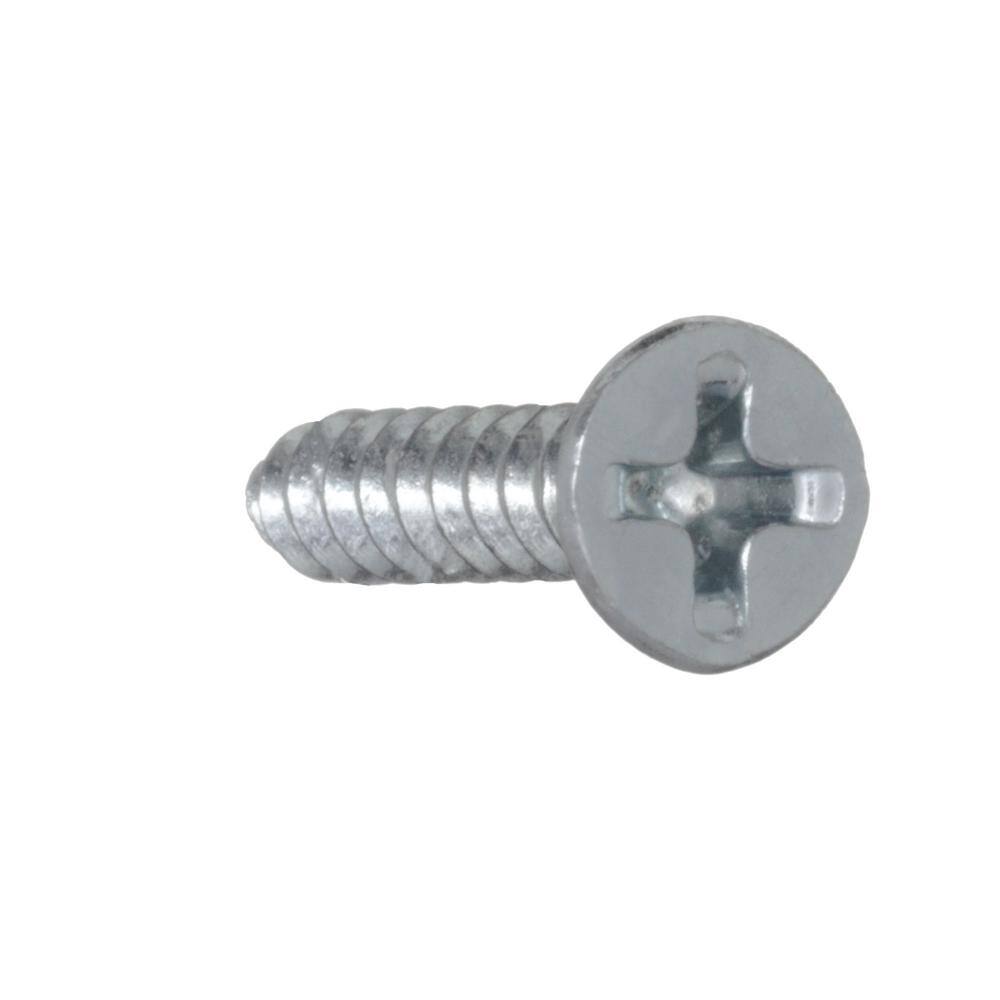 Everbilt #6 x 34 in. Phillips Flat Head Zinc Plated Wood Screw (100-Pack) 801762