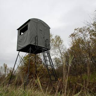 RIVERS EDGE Landmark 600 Series Permanent Hunting Blind LM603