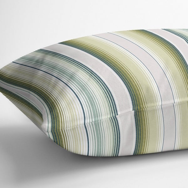 WEST GREEN Indoor|Outdoor Lumbar Pillow By Kavka Designs