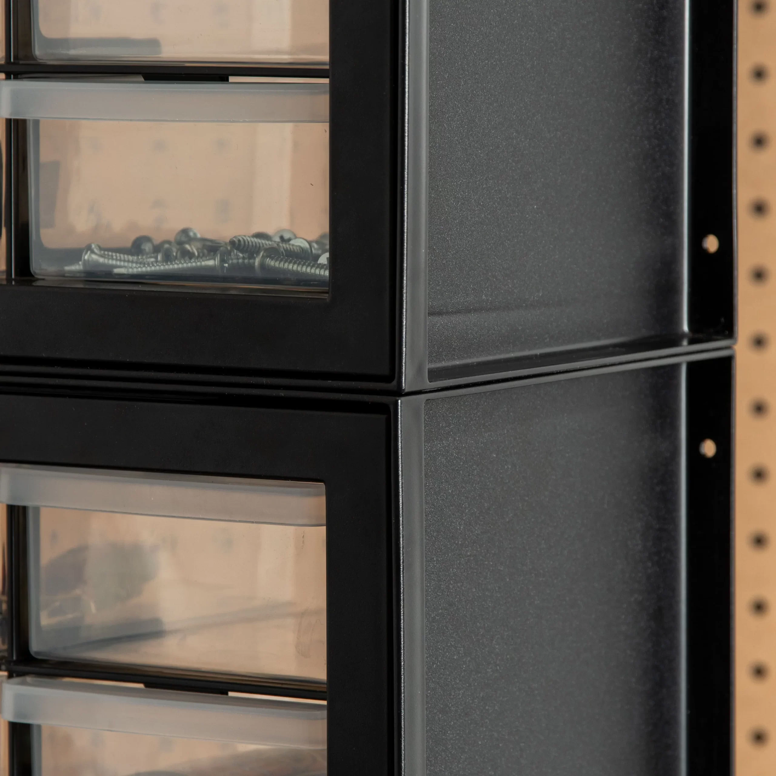 Iris Black 44-Drawer Parts Organizer