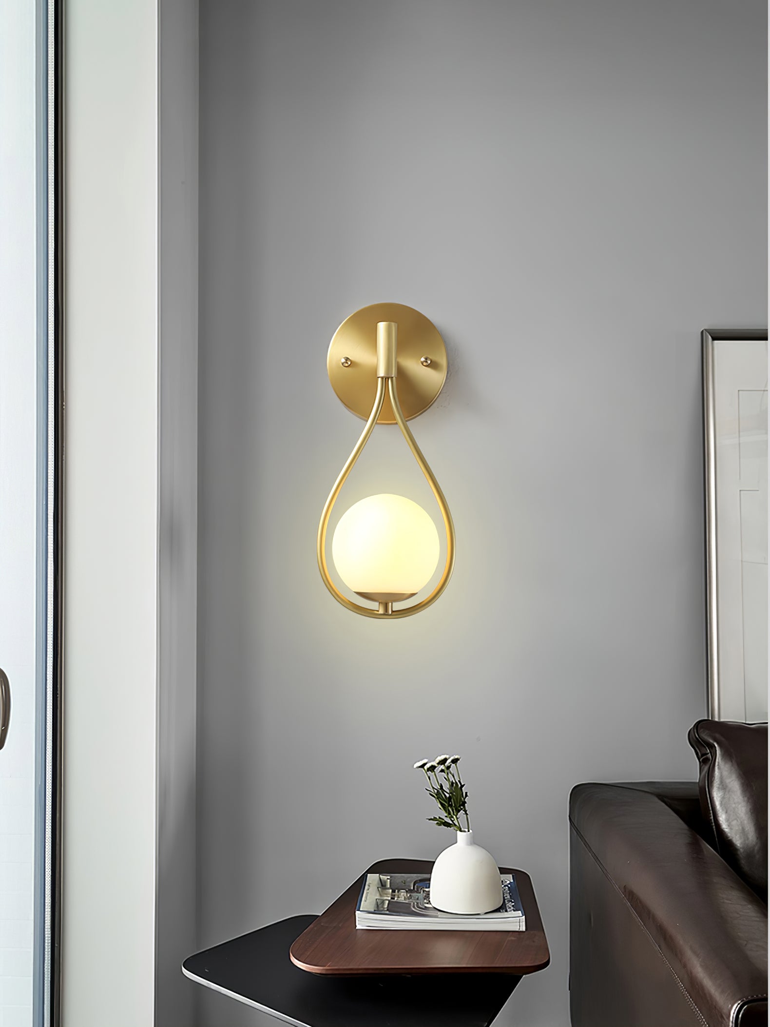 Brass Vanity Wall Lamp