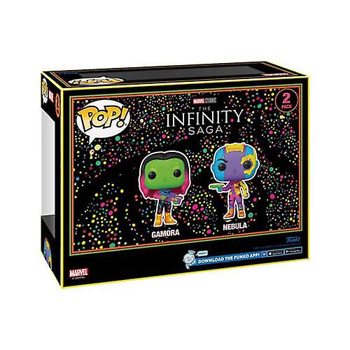 Gamora and Nebula Black Light US Exclusive Pop! 2pk