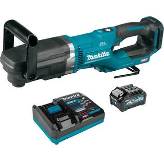 Makita 40V max XGT Brushless Cordless 716 in. Hex Right Angle Drill Kit (4.0Ah) GAD02M1