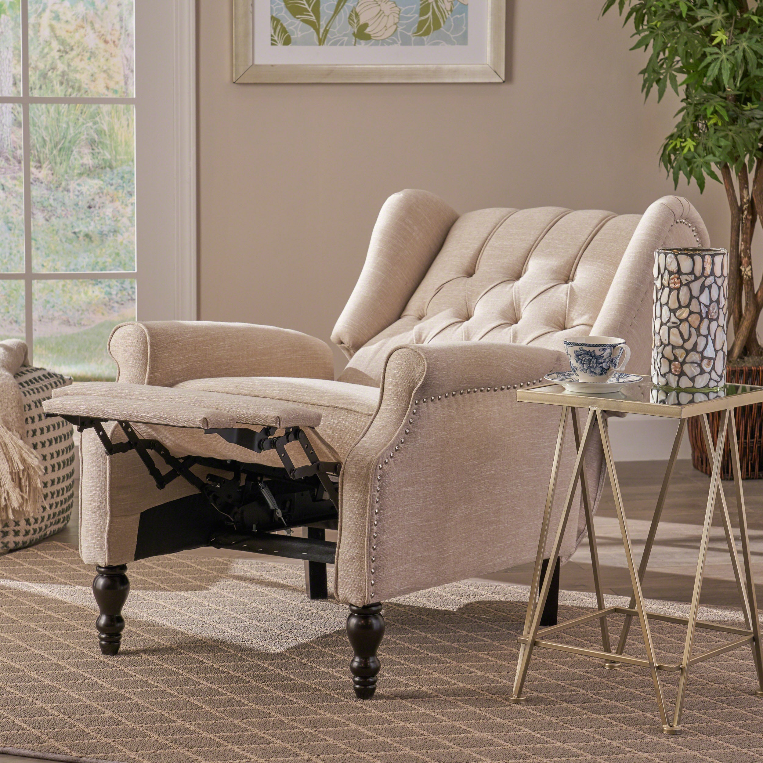 Elizabeth Tufted Back Recliner