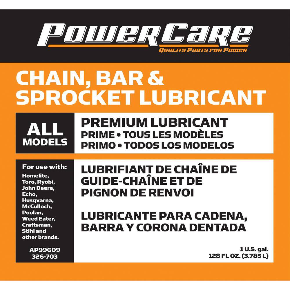 PowerCare 1 Gal. Bar and Chain Oil AP99G09A