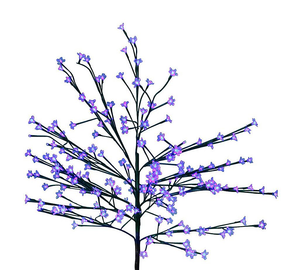 Northlight 8' Lighted Japanese Sakura Blossom Flower Tree