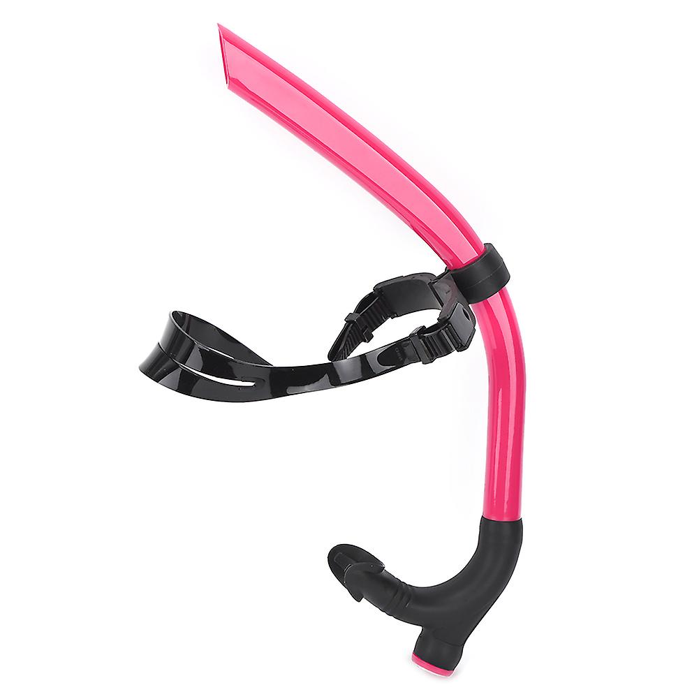 Front Snorkel Breathing Tube Detachable Swimming Scuba For Snorkeling Diving Trainingpink