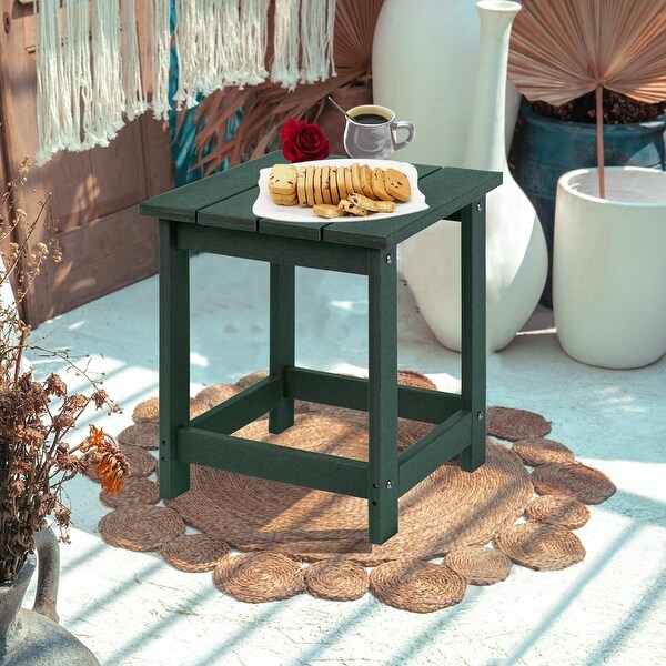 Side Table，Pool Composite Patio Table