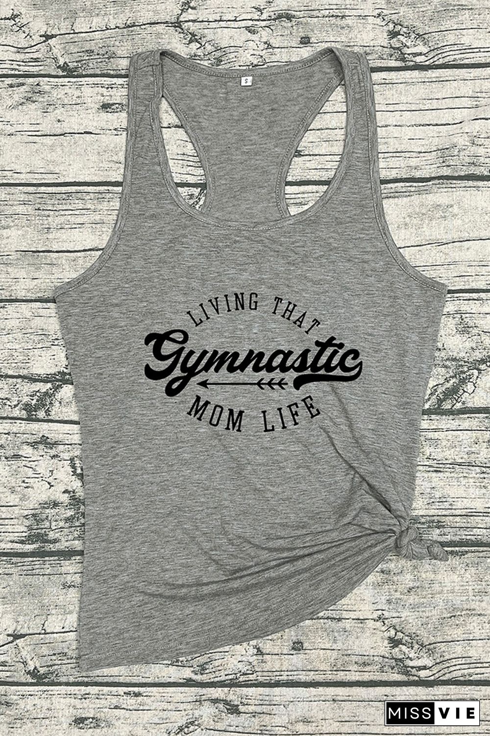 Gymnastics Mom Graphic Tank Top