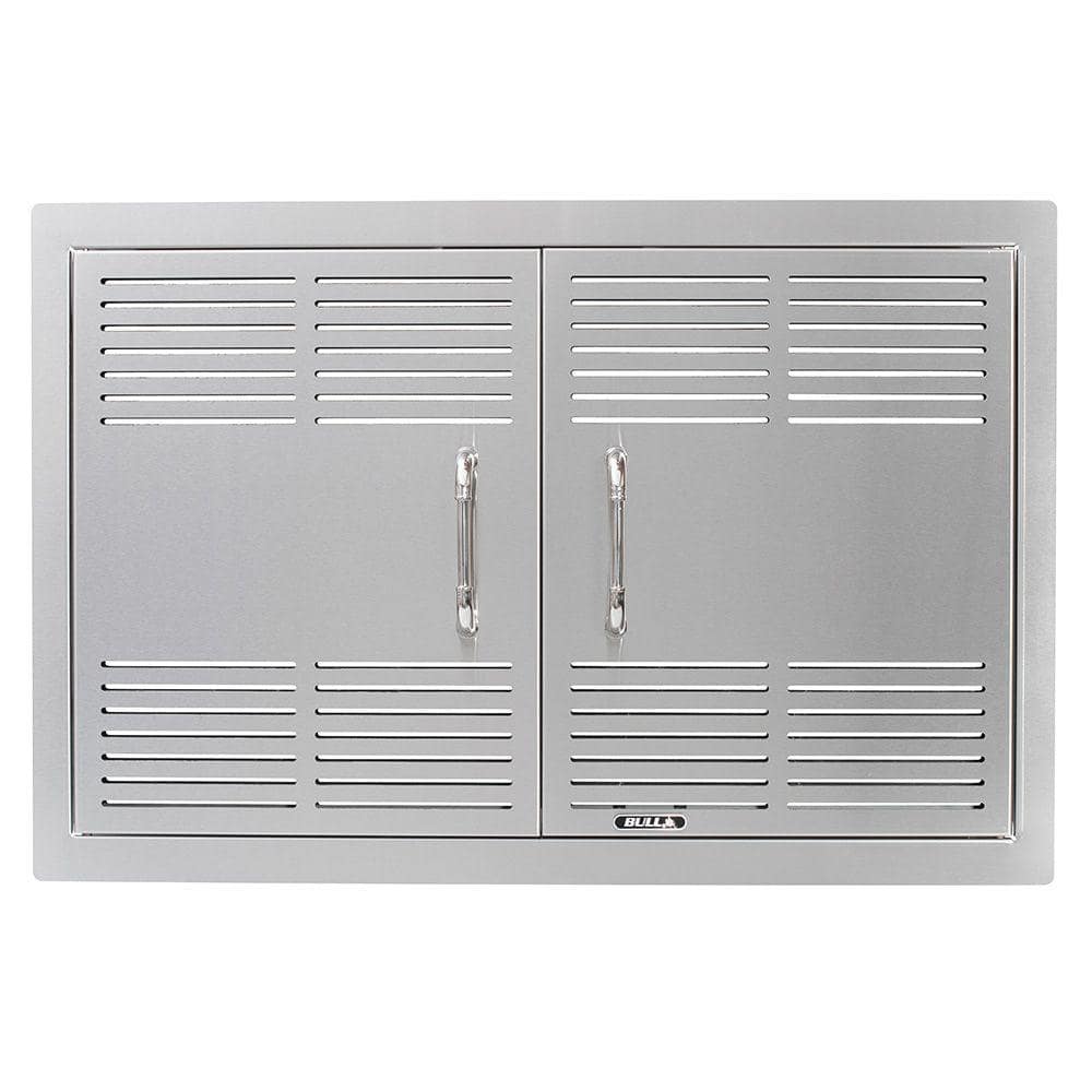 Bull Outdoor Products Signature Series 30 in. Stainless Steel 2 Door Vented Access Door 44570